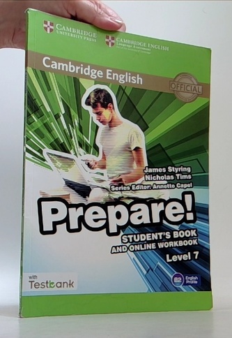 Cambridge English Prepare! Level 7 Student's Book and Online Workbook with Testbank