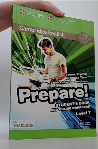 Cambridge English Prepare! Level 7 Student's Book and Online Workbook with Testbank