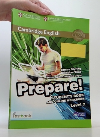 Cambridge English Prepare! Level 7 Student's Book and Online Workbook with Testbank