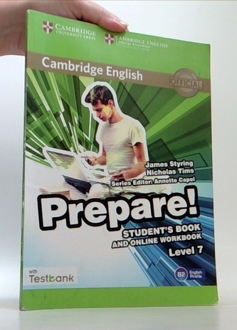 Cambridge English Prepare! Level 7 Student's Book and Online Workbook with Testbank