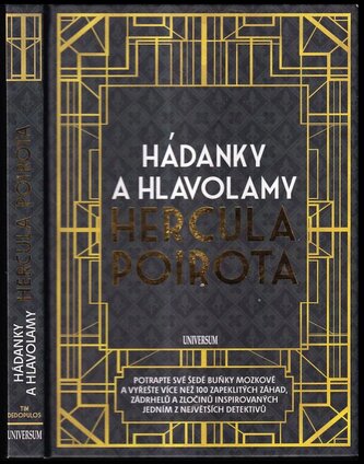 Hádanky a hlavolamy Hercula Poirota : potrapte své šedé buňky mozkové a vyřešte více než 100 zapeklitých záhad, zádrhelů a zloči