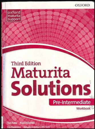 Maturita solutions. Third edition. Pre-intermediate. Workbook (Tim Falla, 2017)