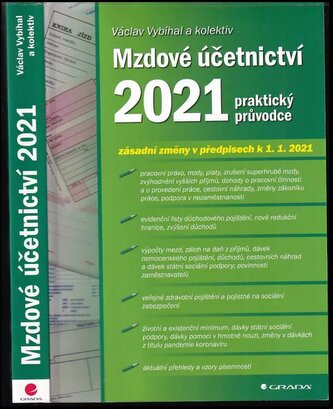 Mzdové účetnictví 2021 : praktický průvodce (Václav Vybíhal, 2021)