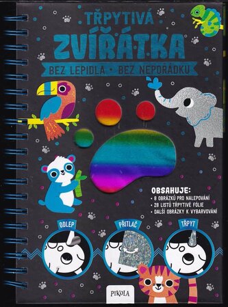 Třpytivá zvířátka : bez lepidla, bez nepořádku (, 2021)