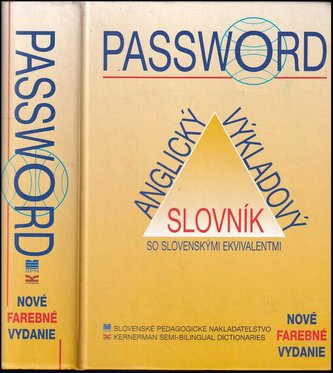 Password : anglický výkladový slovník so slovenskými ekvivalentmi (, 2008)
