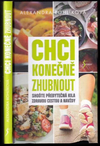 Chci konečně zhubnout : shoďte přebytečná kila zdravou cestou a navždy (Alexandra Rohlíková, 2021)