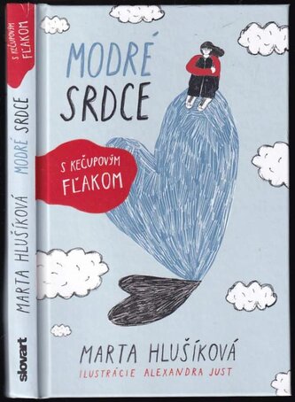 Modré srdce s kečupovým fľakom (Marta Hlušíková, 2021)