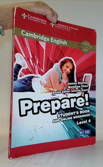 Cambridge English Prepare! Level 4 Student's Book and Online Workbook