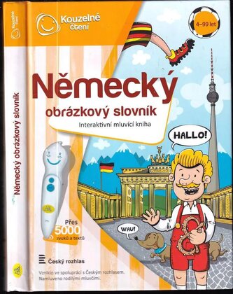 Německý obrázkový slovník : interaktivní mluvící kniha (Magdaléna Bednářová, 2016)