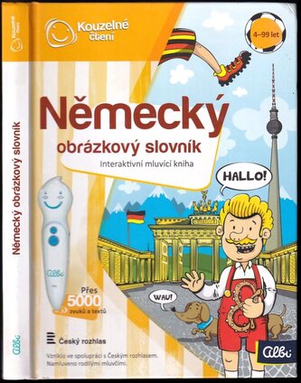 Německý obrázkový slovník : interaktivní mluvící kniha (Magdaléna Bednářová, 2016)
