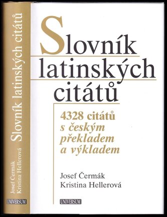 Slovník latinských citátů : 4328 citátů s českým překladem a výkladem (, 2022)