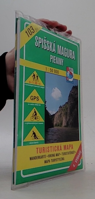 Spišská Magura, Pieniny 1:50 000