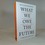 WHAT WE OWE THE FUTURE