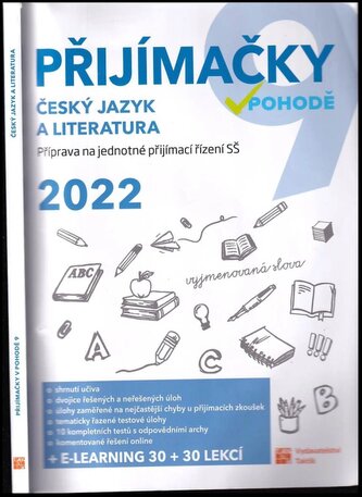 Přijímačky v pohodě 9 : příprava na jednotné přijímací řízení SŠ (Dobruše Fajkusová, 2021)