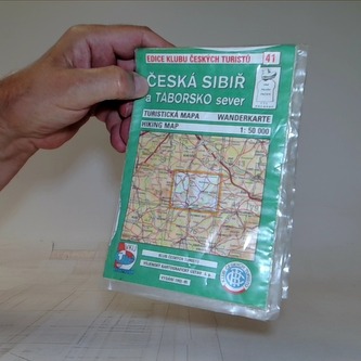 Česká Sibiř a Táborsko sever 1:50 000/KČT 41 Turistická mapa