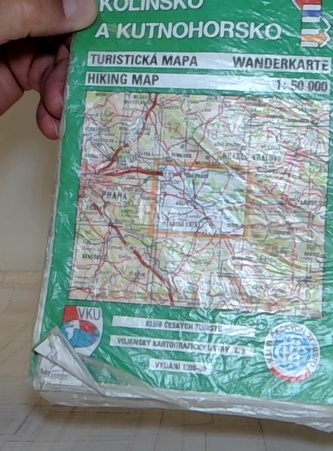 KČT 42 Kolínsko a Kutnohorsko 1:50 000 Turistická mapa