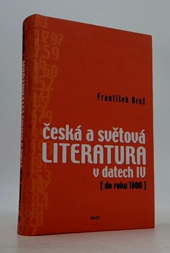 Česká a světová literatura v datech IV