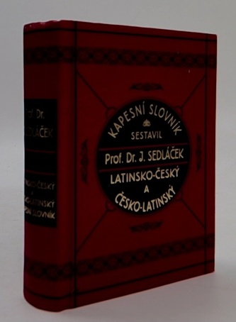 Kapesní slovník latinsko-český a česko-latinský a latinská slova