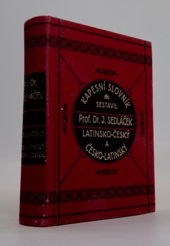 Kapesní slovník latinsko-český a česko-latinský a latinská slova
