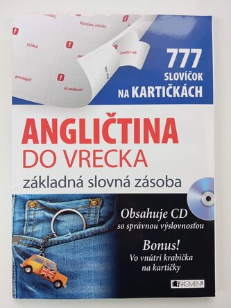 Angličtina do vrecka : základná slovná zásoba : 777 slovíčok na kartičkách (, 2017)