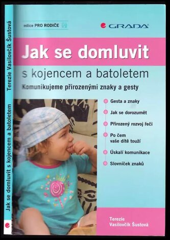Jak se domluvit s kojencem a batoletem : komunikujeme přirozenými znaky a gesty (Terezie Vasilovčík Šustová, 2008)