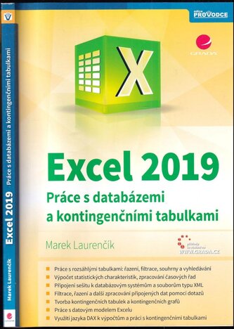 Excel 2019 : práce s databázemi a kontingenčními tabulkami (Marek Laurenčík, 2020)