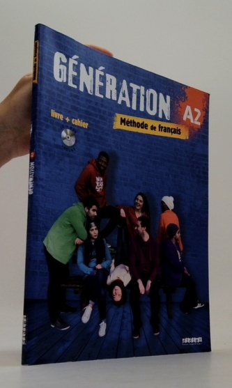 Génération A2: učebnice + pracovní sešit + CD mp3+ DVD /komplet/