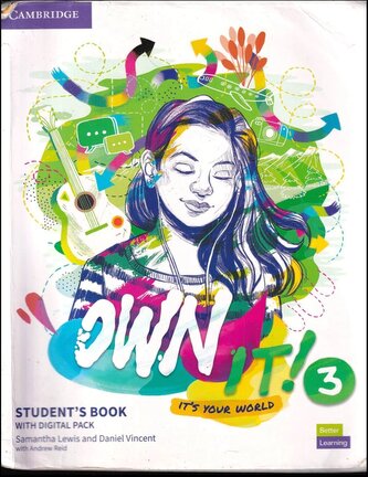 Own it! Level 3 - Student's Book with Practice Extra (New Lower Secondary Courses) (Samantha Lewis, 2020)