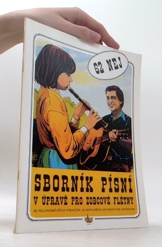 Sborník písní v úpravě pro zobcové flétny 1.díl